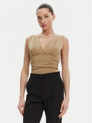 ACCESS FASHION Body 53-2223-391 Beżowy Slim Fit