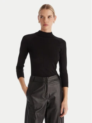 ACCESS FASHION Golf 54-8072 Czarny Slim Fit