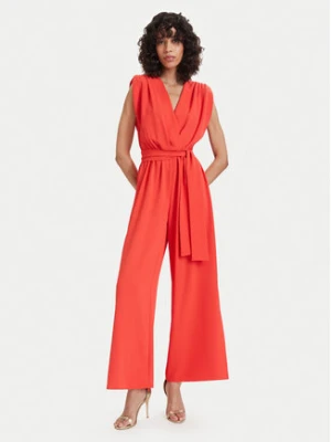 ACCESS FASHION Kombinezon 63-5501-183 Koralowy Regular Fit