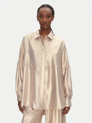 ACCESS FASHION Koszula 53-7016-922 Złoty Loose Fit