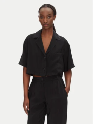 ACCESS FASHION Koszula 53-7043-405 Czarny Loose Fit