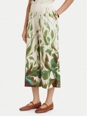 ACCESS FASHION Kuloty 63-5070-0250 Kremowy Wide Leg