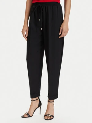 ACCESS FASHION Spodnie materiałowe 63-5101-183 Czarny Regular Fit