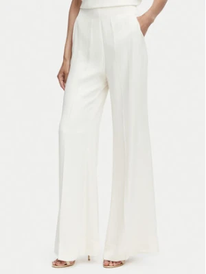 ACCESS FASHION Spodnie palazzo 63-5082-875 Kremowy Wide Leg