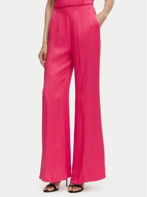 ACCESS FASHION Spodnie palazzo 63-5082-875 Różowy Wide Leg