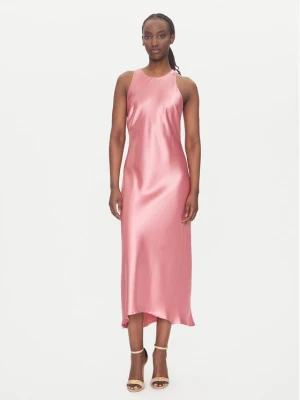 ACCESS FASHION Sukienka koktajlowa 53-3318-107 Różowy Regular Fit
