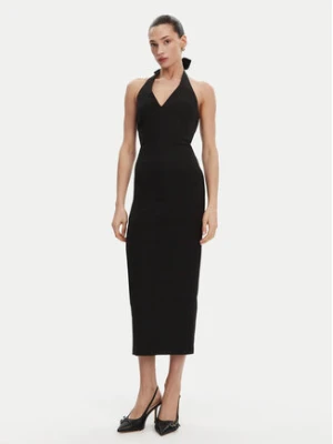 ACCESS FASHION Sukienka koktajlowa 53-3403-218 Czarny Regular Fit