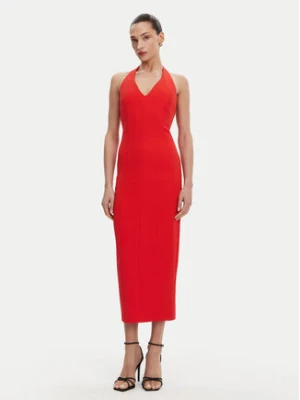 ACCESS FASHION Sukienka koktajlowa 53-3403-218 Czerwony Regular Fit