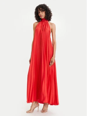 ACCESS FASHION Sukienka wieczorowa 63-3316-357 Czerwony Relaxed Fit