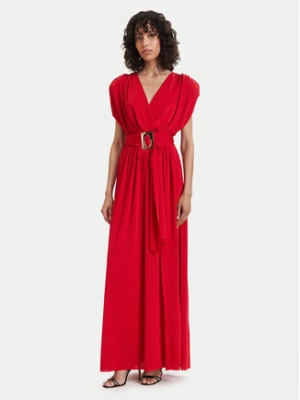 ACCESS FASHION Sukienka wieczorowa 63-3440-326 Czerwony Regular Fit