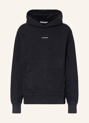 Acne Studios Bluza Z Kapturem Oversize schwarz