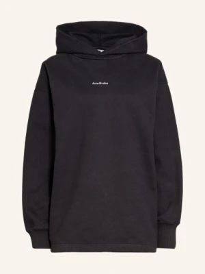 Acne Studios Bluza Z Kapturem Oversize schwarz
