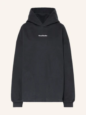 Acne Studios Bluza Z Kapturem Oversize schwarz
