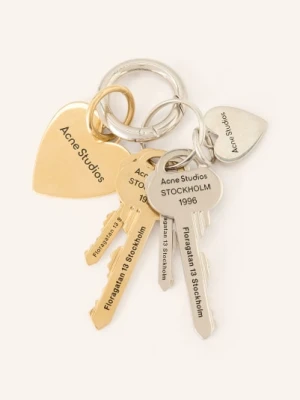 Acne Studios Brelok Do Kluczy gold