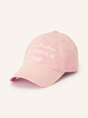 Acne Studios Czapka Z Daszkiem rosa różowy
