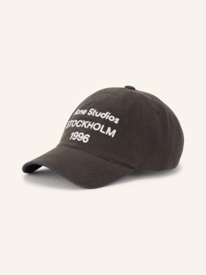 Acne Studios Czapka Z Daszkiem schwarz