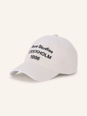 Acne Studios Czapka Z Daszkiem weiss