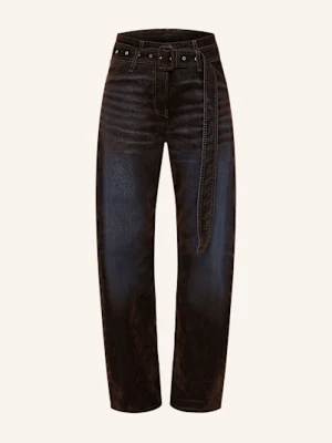 Acne Studios Jeansy Barrel braun