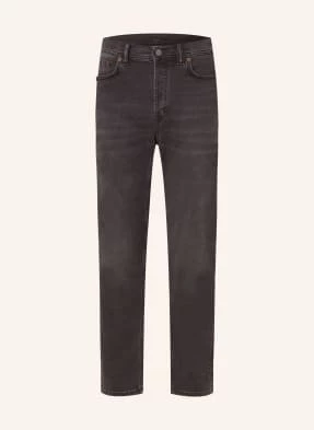 Acne Studios Jeansy Slim Fit Ze Skróconymi Nogawkami schwarz