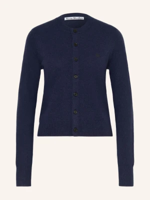 Acne Studios Kardigan blau GRANATOWY