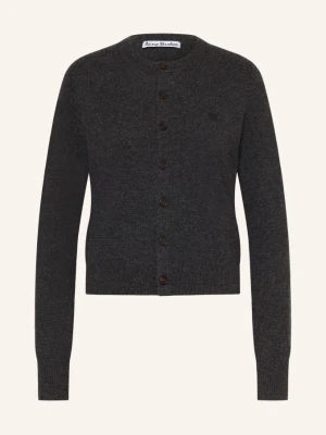 Acne Studios Kardigan grau CZIEMNOSZARY