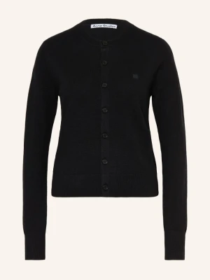 Acne Studios Kardigan schwarz CZARNY