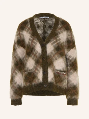 Acne Studios Kardigan Z Moheru gruen