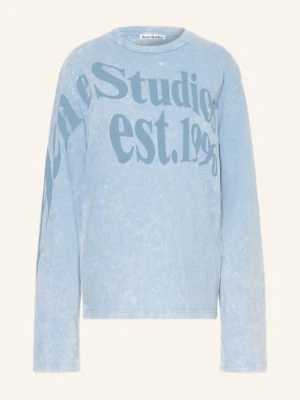 Acne Studios Koszulka Z Długim Rękawem blau
