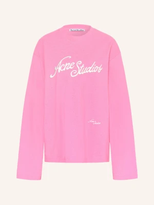 Acne Studios Koszulka Z Długim Rękawem rosa