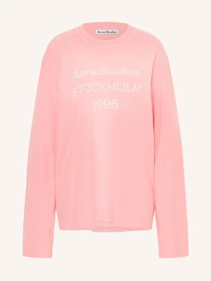 Acne Studios Koszulka Z Długim Rękawem rosa RÓŻOWY