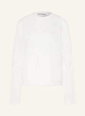 Acne Studios Koszulka Z Długim Rękawem weiss