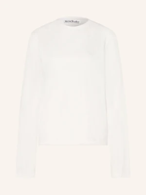 Acne Studios Koszulka Z Długim Rękawem weiss