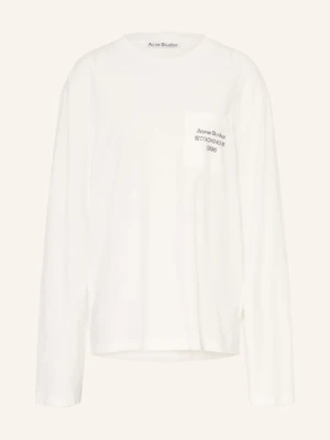 Acne Studios Koszulka Z Długim Rękawem weiss