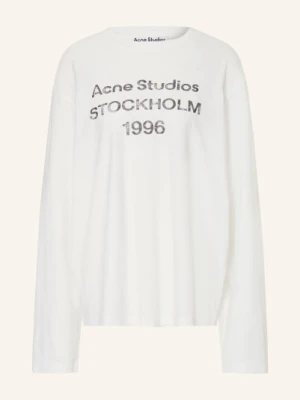 Acne Studios Koszulka Z Długim Rękawem weiss
