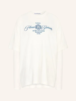 Acne Studios Koszulka Z Długim Rękawem weiss
