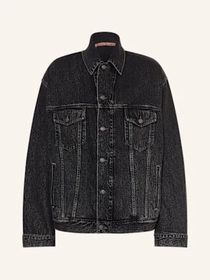 Acne Studios Kurtka Jeansowa schwarz