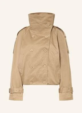 Acne Studios Kurtka Trencz beige