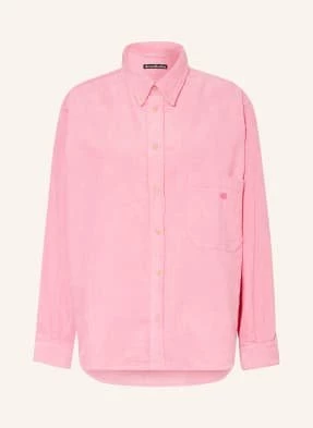 Acne Studios Overjacket Ze Sztruksu rosa