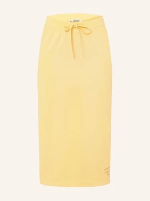 Acne Studios Spódnica gelb