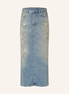 Acne Studios Spódnica Jeansowa blau