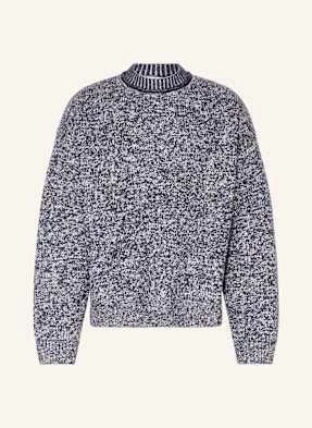 Acne Studios Sweter Z Błyszczącą Przędzą blau