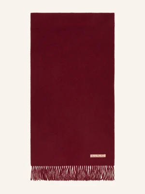 Acne Studios Szal rot CIEMNOCZERWONY