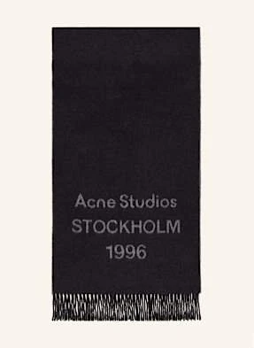 Acne Studios Szal schwarz