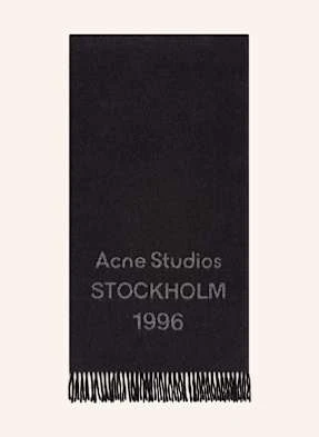 Acne Studios Szal schwarz