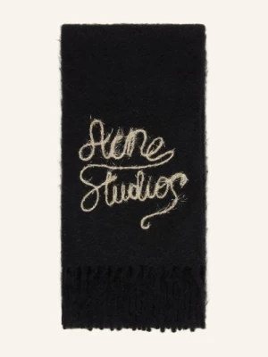 Acne Studios Szal Z Alpaki schwarz