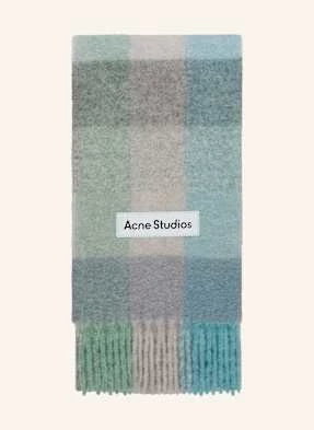 Acne Studios Szal Z Dodatkiem Alpaki blau