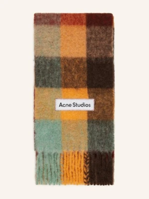 Acne Studios Szal Z Dodatkiem Alpaki braun