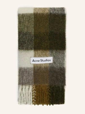 Acne Studios Szal Z Dodatkiem Alpaki gruen