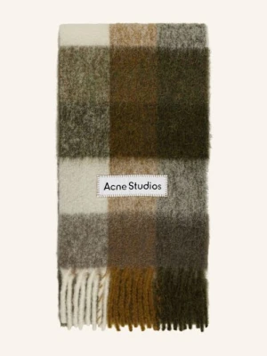 Acne Studios Szal Z Dodatkiem Alpaki gruen