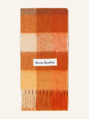 Acne Studios Szal Z Dodatkiem Alpaki orange